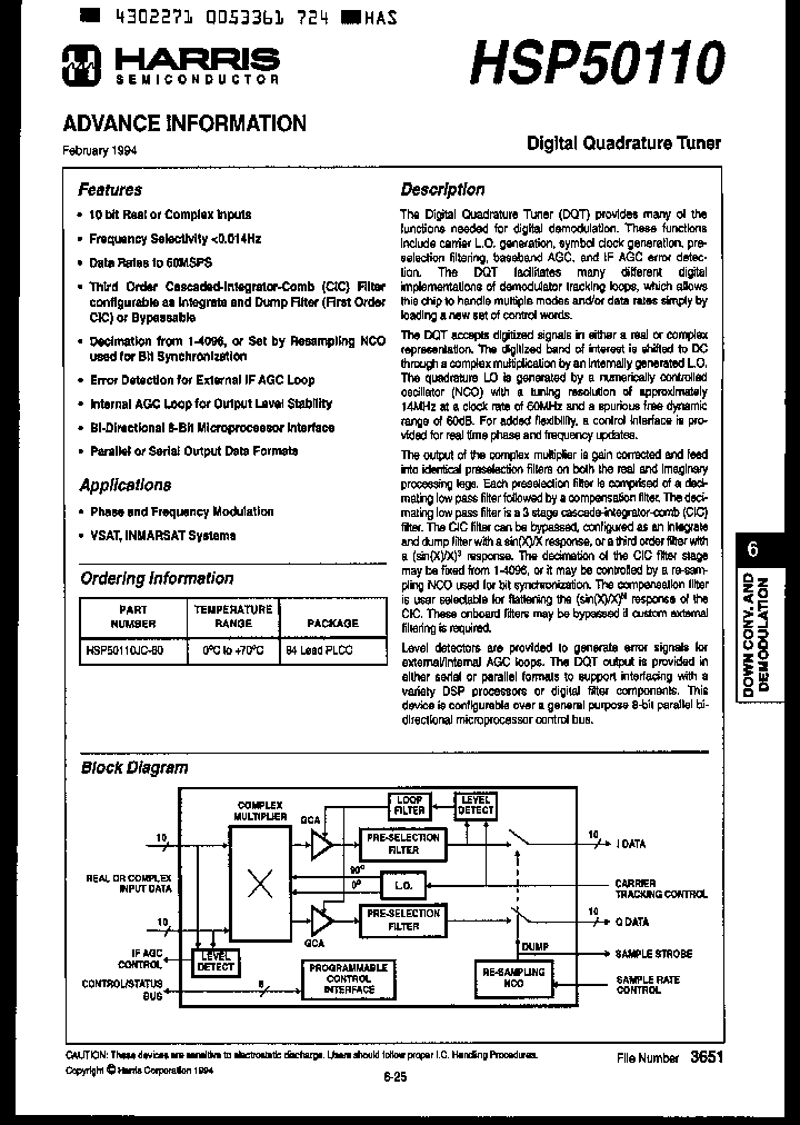 HSP50110JC-60_5025373.PDF Datasheet