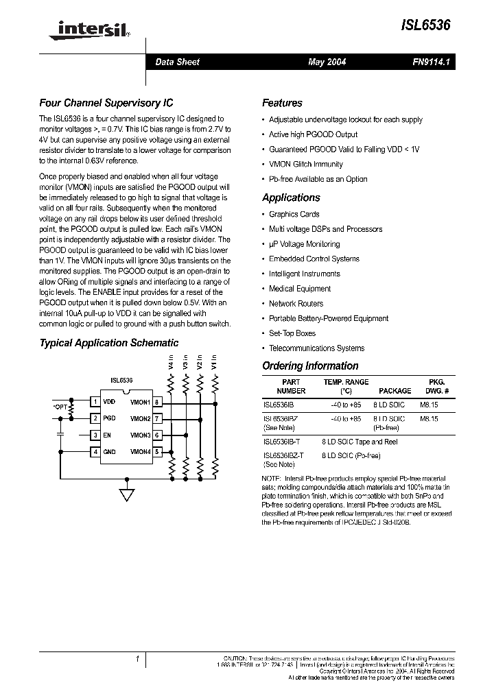 ISL6536_5019285.PDF Datasheet