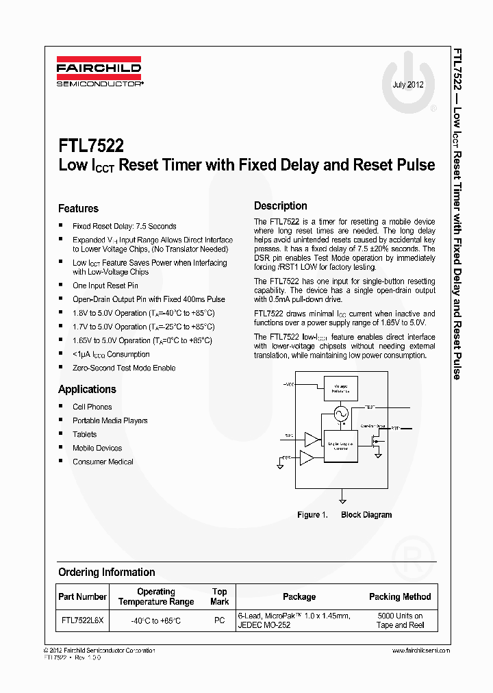 FTL7522_5030208.PDF Datasheet