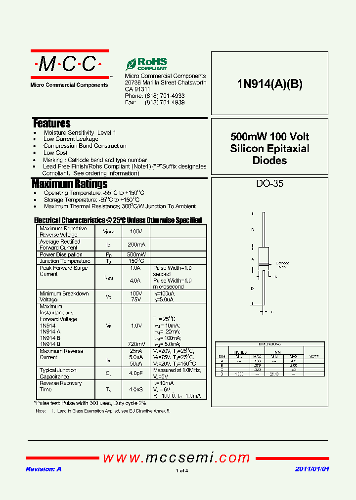 1N914B-TP_5036115.PDF Datasheet