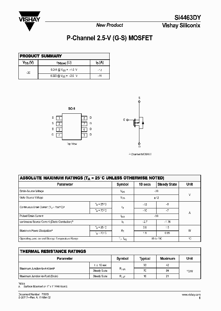 SI4463DY_5039014.PDF Datasheet