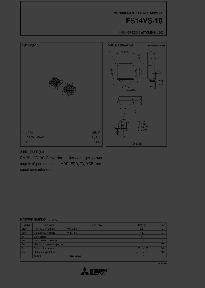 FS14VS10_5046652.PDF Datasheet