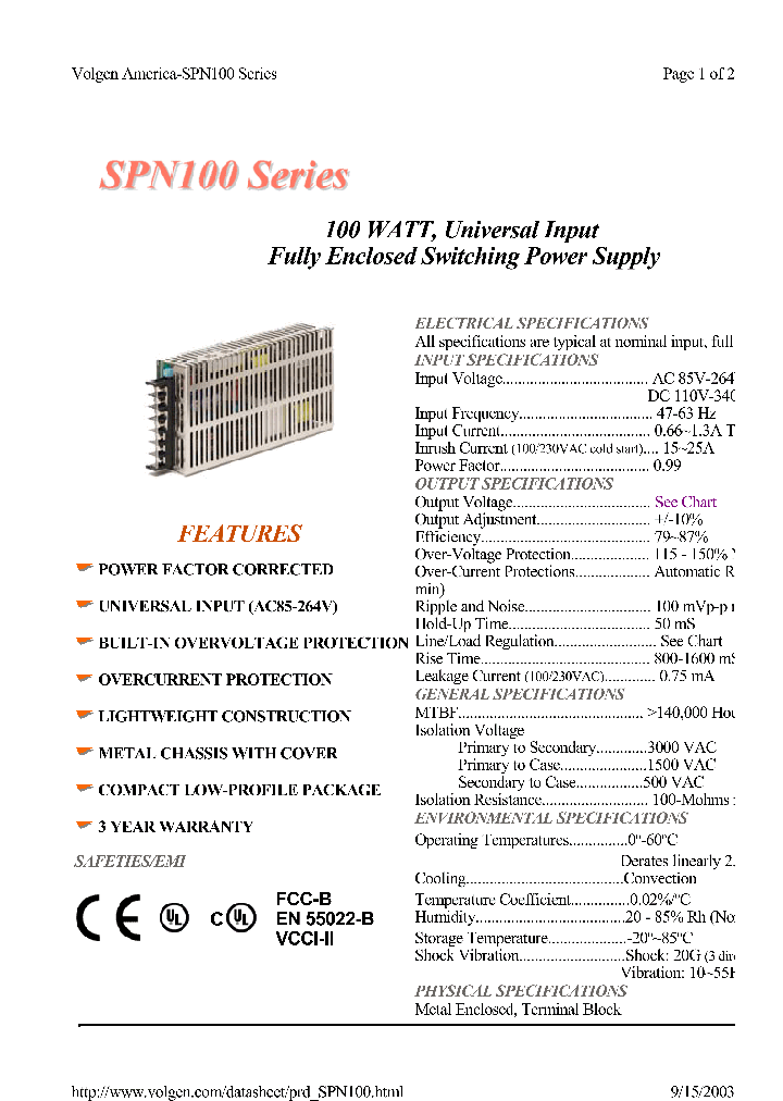 SPN100-48S_5047167.PDF Datasheet