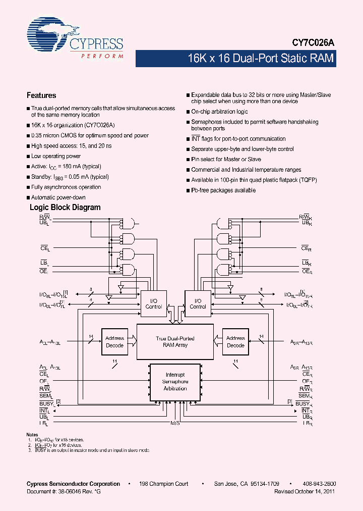 CY7C026A-20AXC_5051567.PDF Datasheet