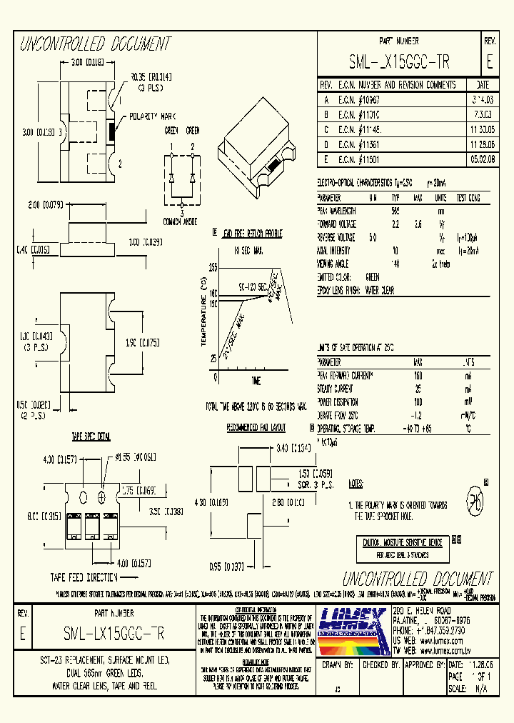 SML-LX15GGC-TR_5068889.PDF Datasheet