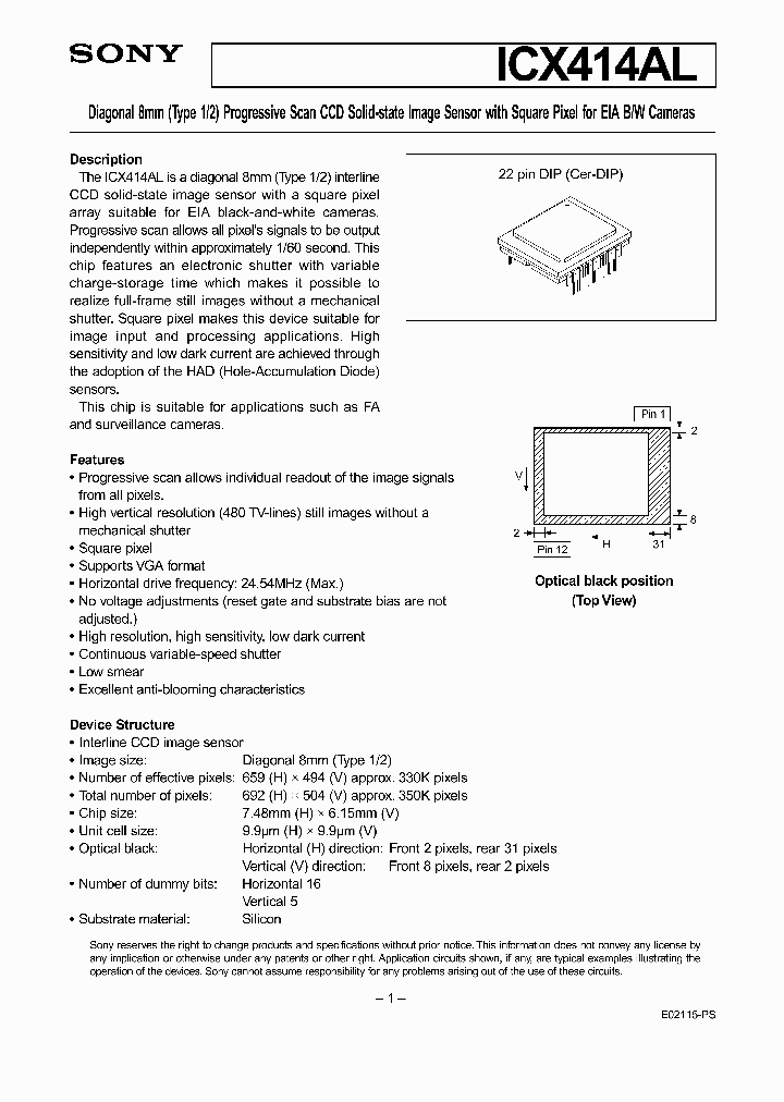 ICX414AL_5081466.PDF Datasheet