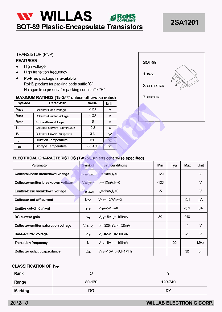 2SA1201_5084917.PDF Datasheet