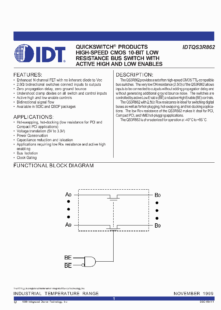 IDTQS3R862Q_5124115.PDF Datasheet
