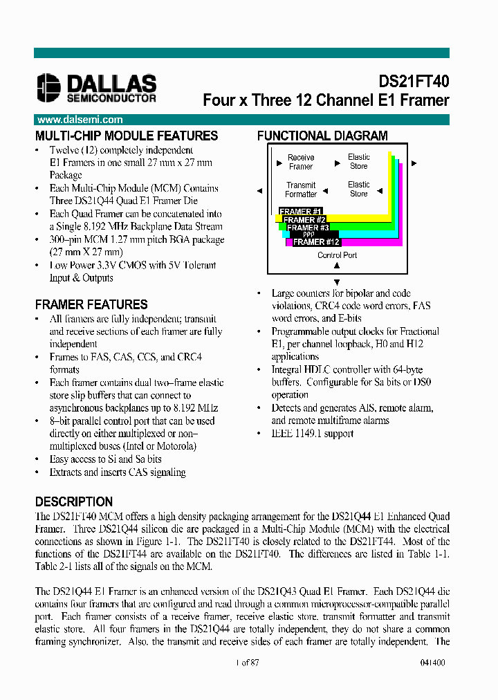 DS21FT40_5136265.PDF Datasheet