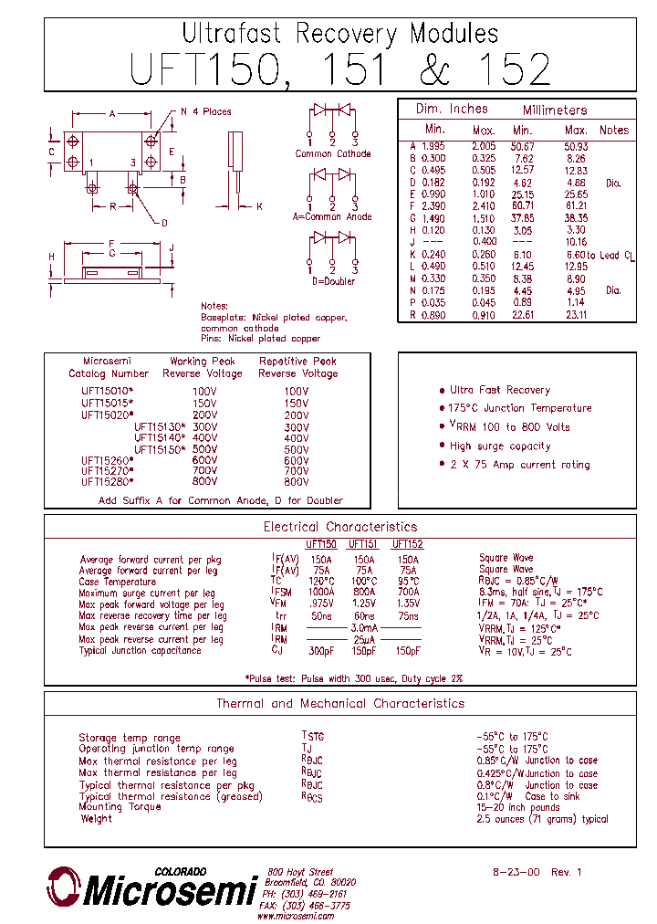 UFT15005_5146119.PDF Datasheet