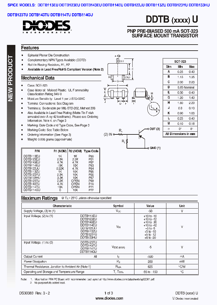 DDTB114EU-7_5158402.PDF Datasheet