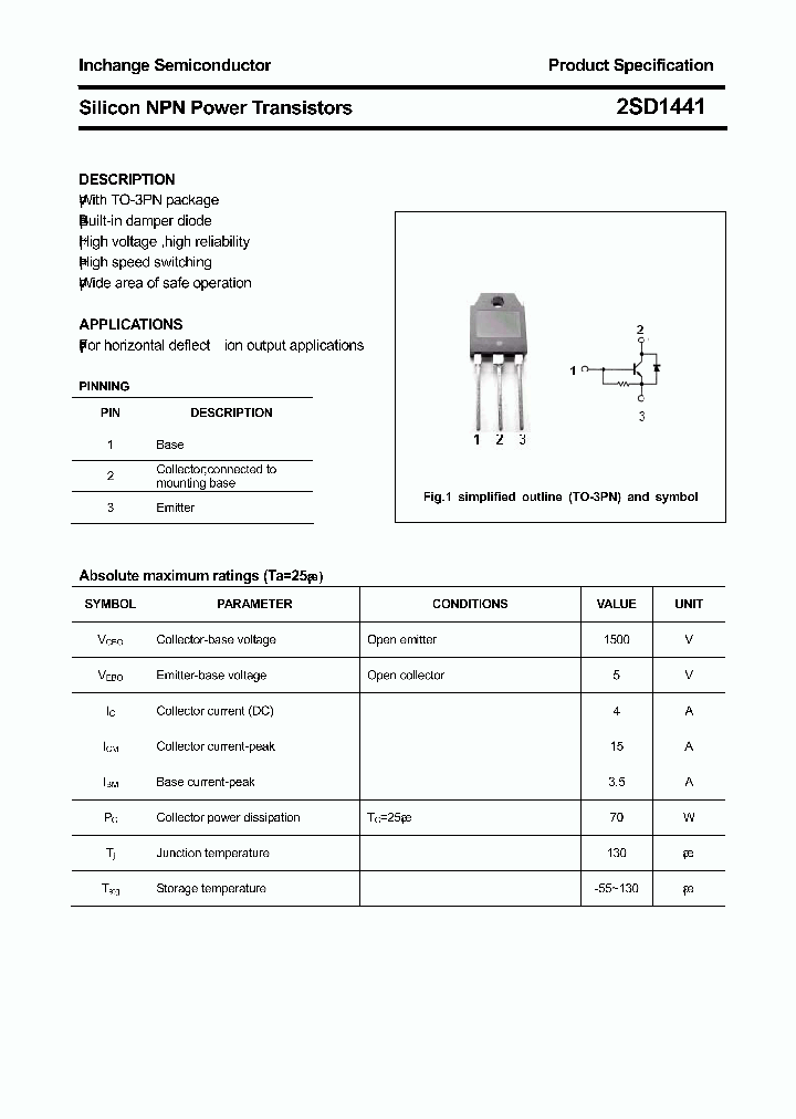 2SD1441_5181018.PDF Datasheet