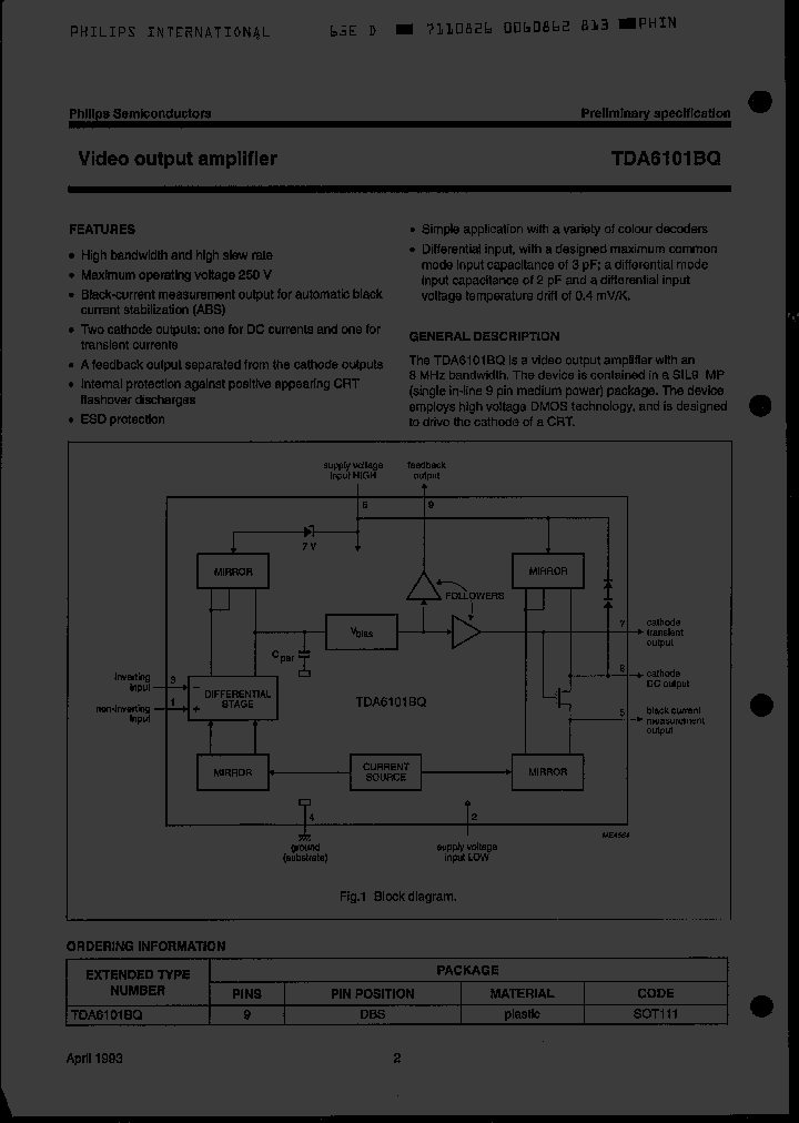 TDA6101BQ_5194398.PDF Datasheet