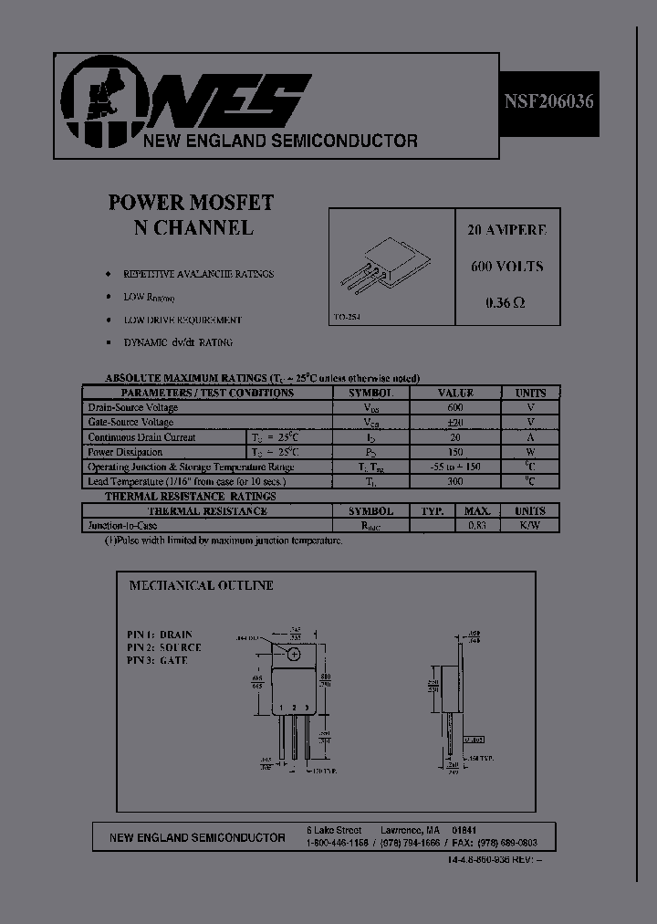 NSF206036_5197650.PDF Datasheet