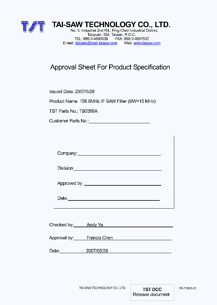 TB0399A_5205699.PDF Datasheet