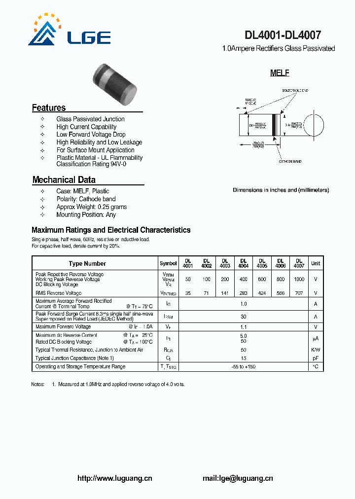 DL4001_5214252.PDF Datasheet