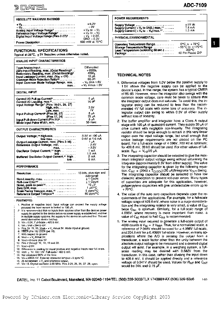 ADC-7109_5221622.PDF Datasheet