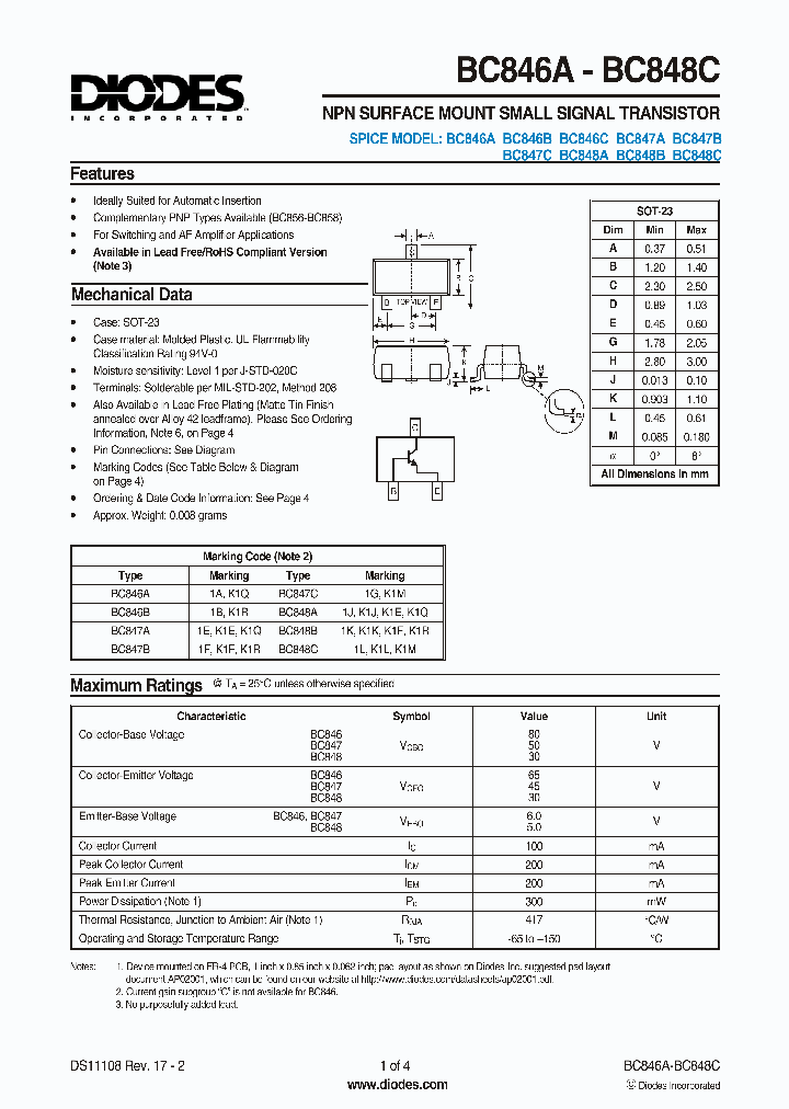 BC848C-7_5284224.PDF Datasheet