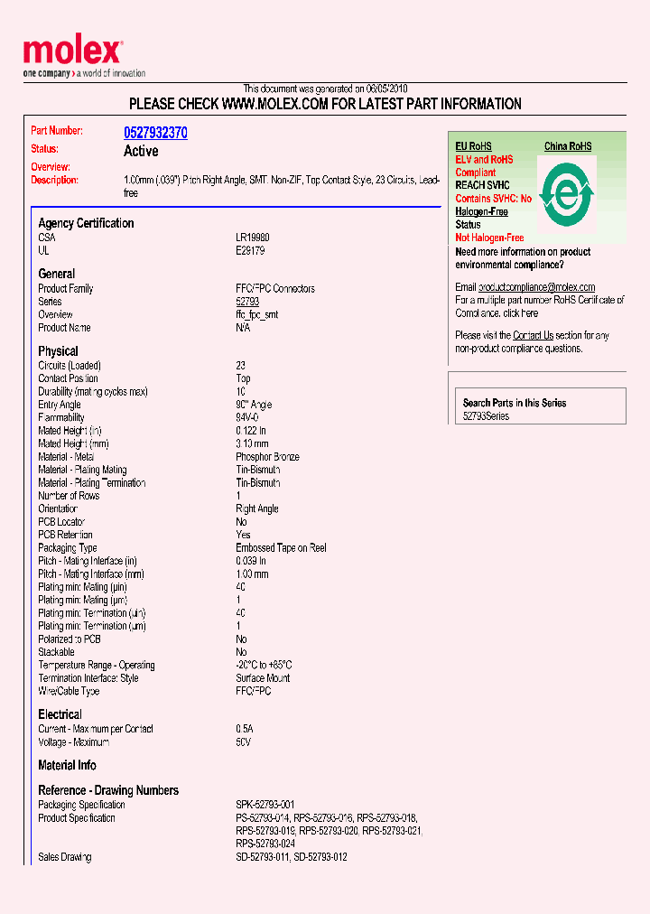 0527932370_5305122.PDF Datasheet