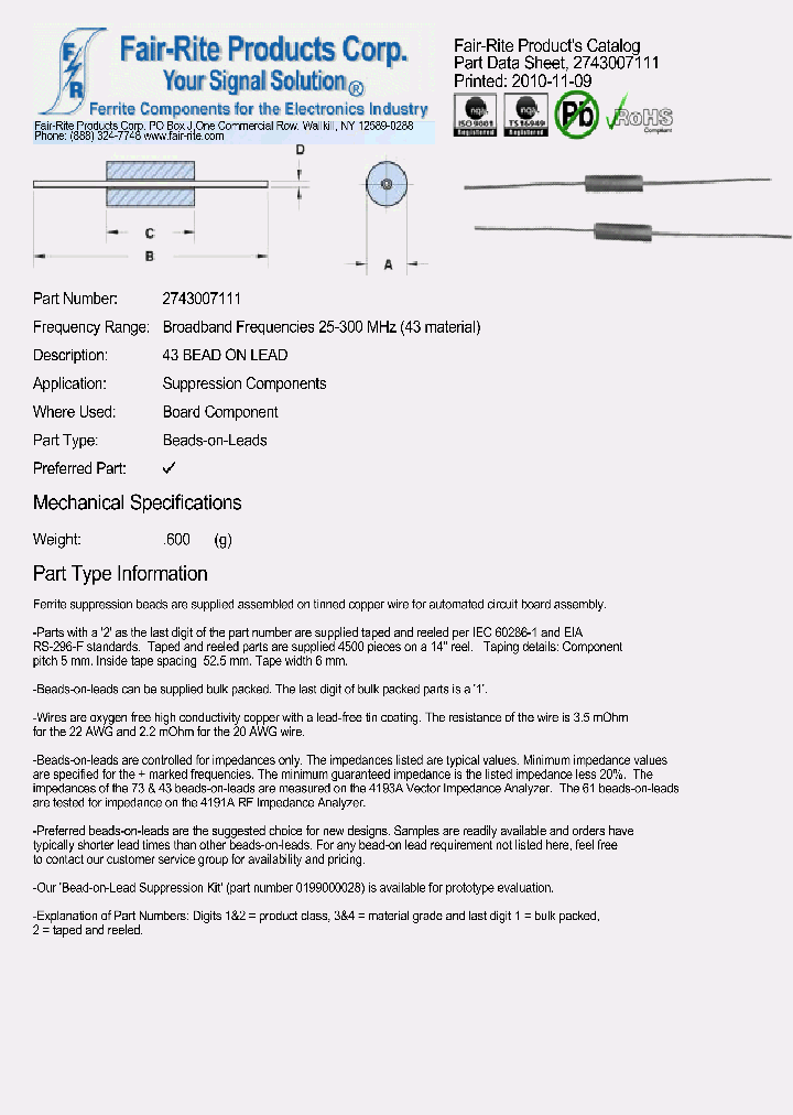 2743007111_5326984.PDF Datasheet