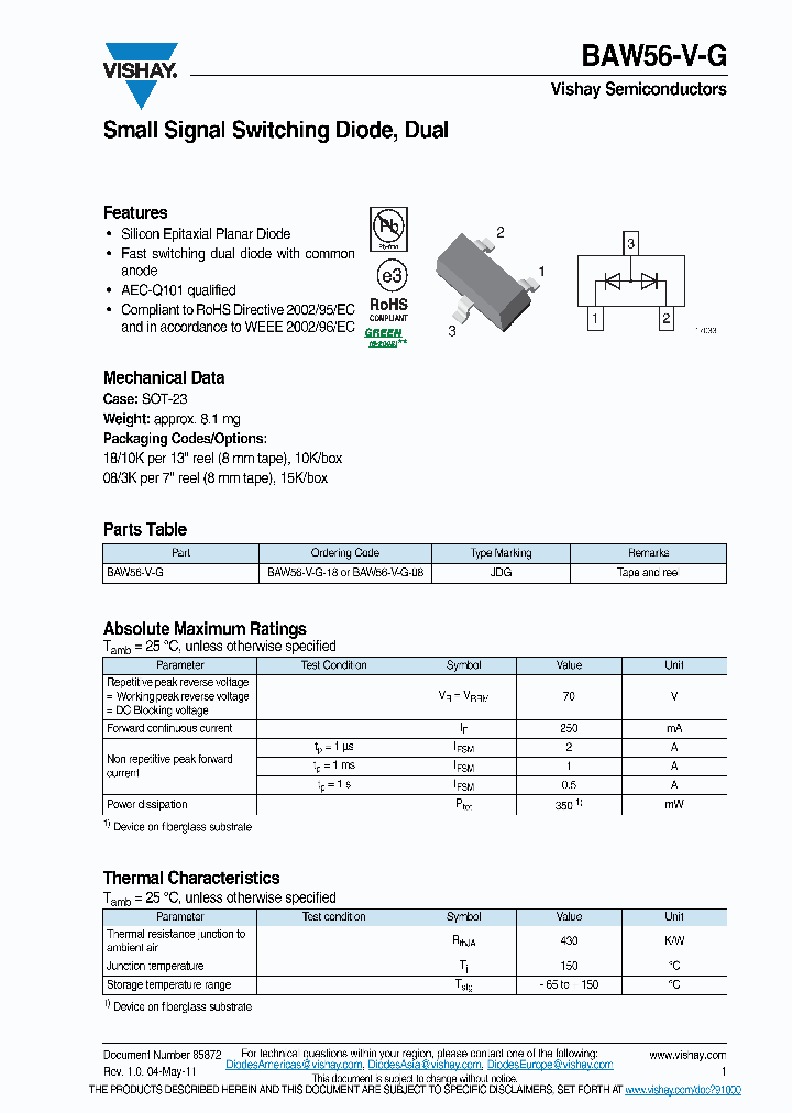 BAW56-V-G_5334466.PDF Datasheet