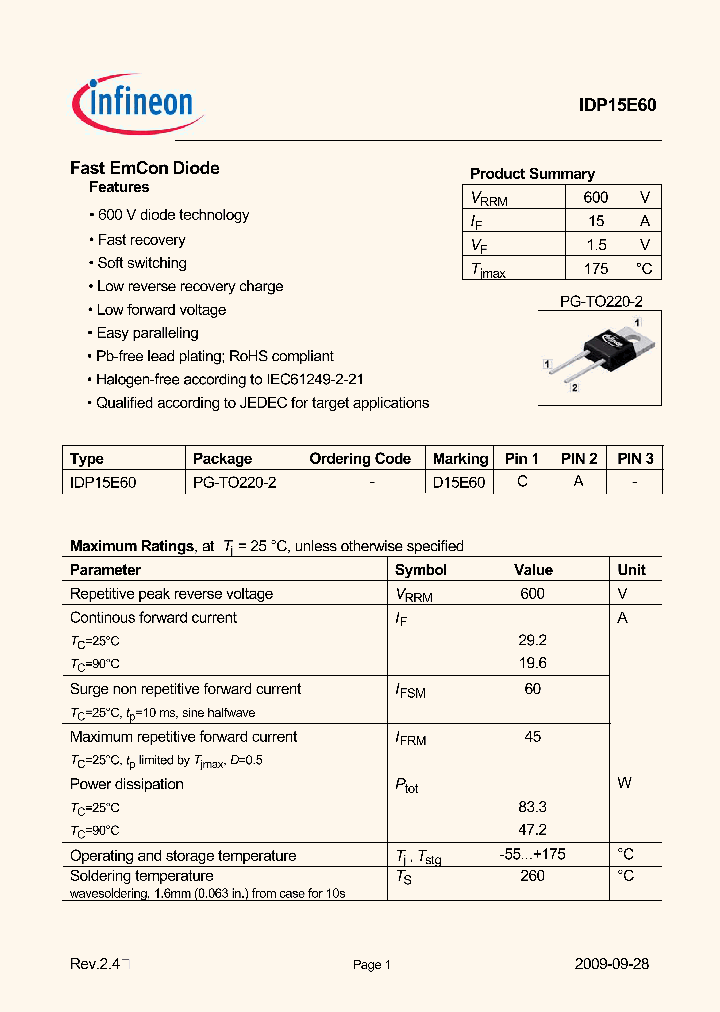 IDP15E60_5341517.PDF Datasheet