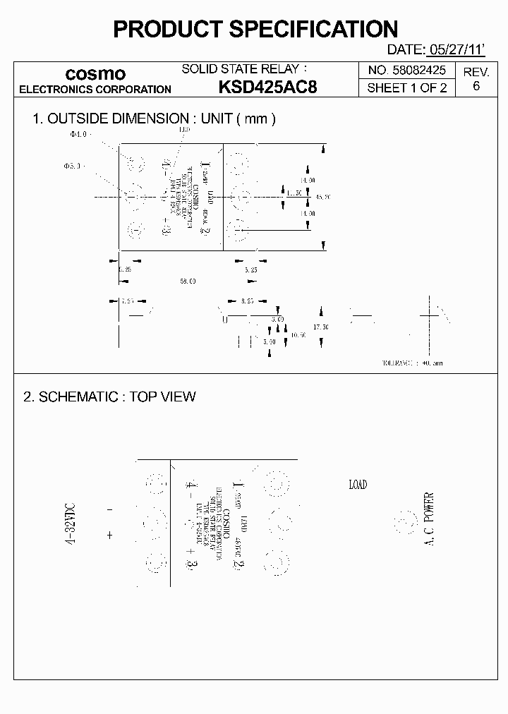 KSD425AC811_5353754.PDF Datasheet