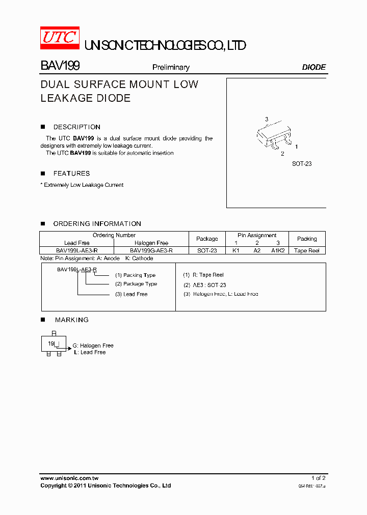 BAV199_5369195.PDF Datasheet