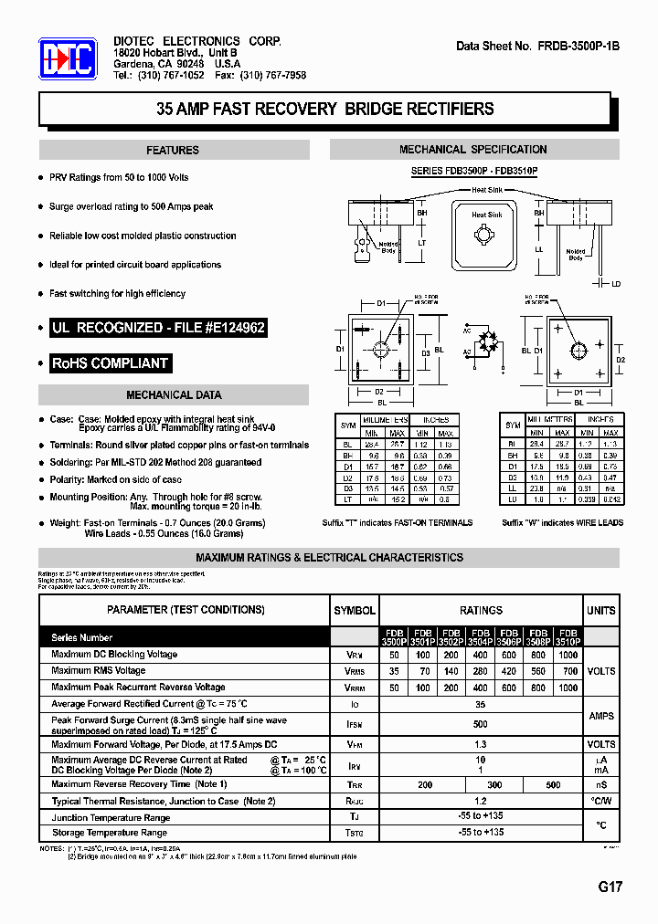 FRDB-3500P-1B_5377371.PDF Datasheet