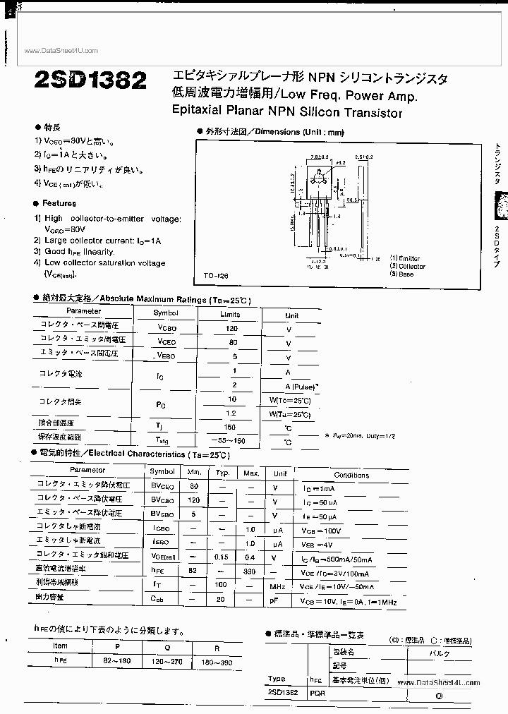 2SD1382_5383042.PDF Datasheet