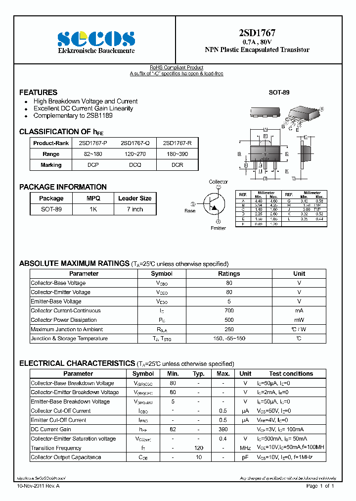 2SD1767_5385180.PDF Datasheet