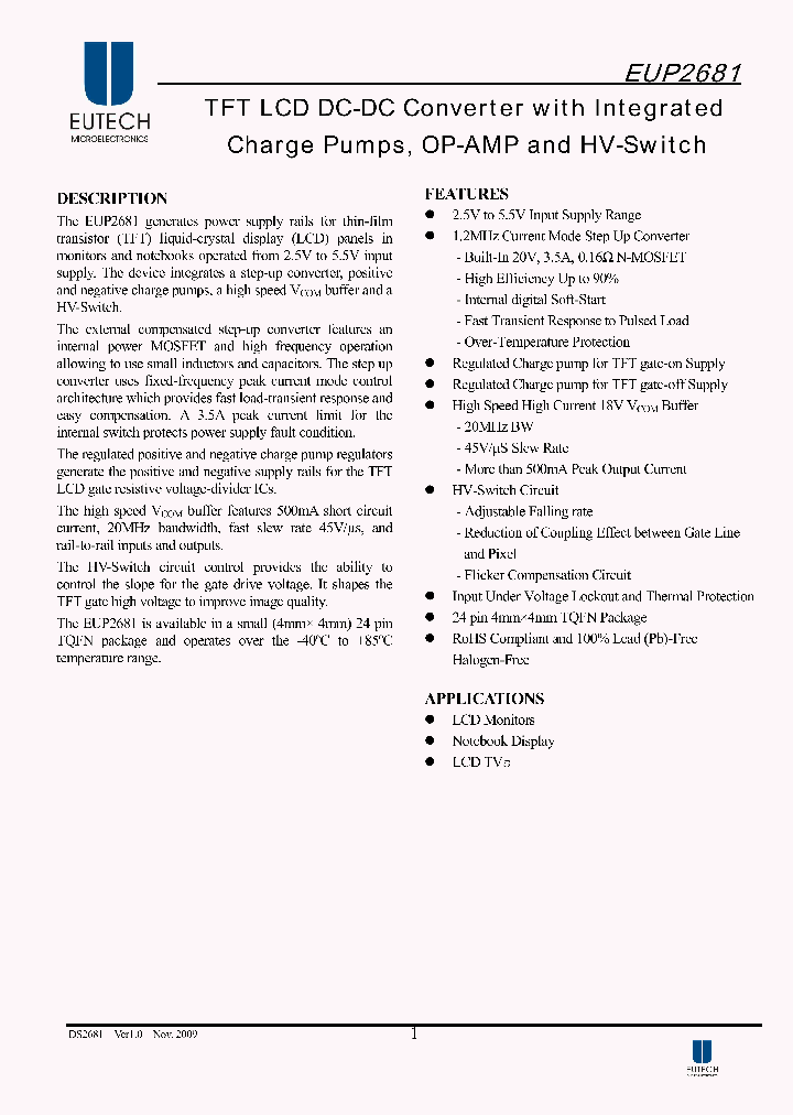 EUP2681_5396611.PDF Datasheet