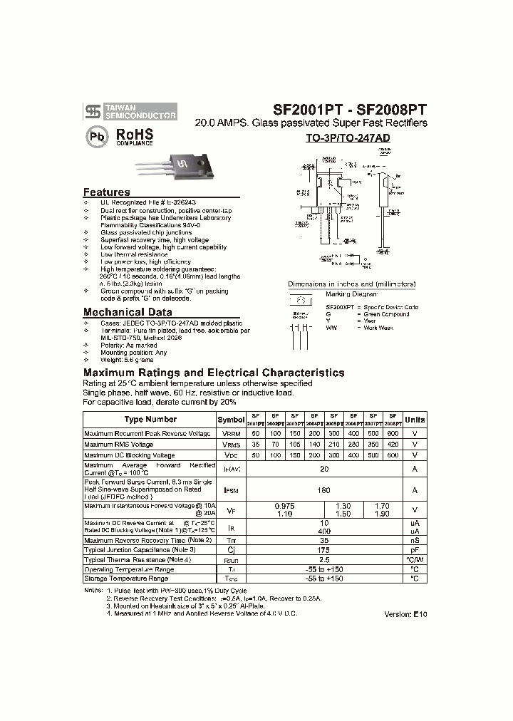 SF2001PT10_5404321.PDF Datasheet