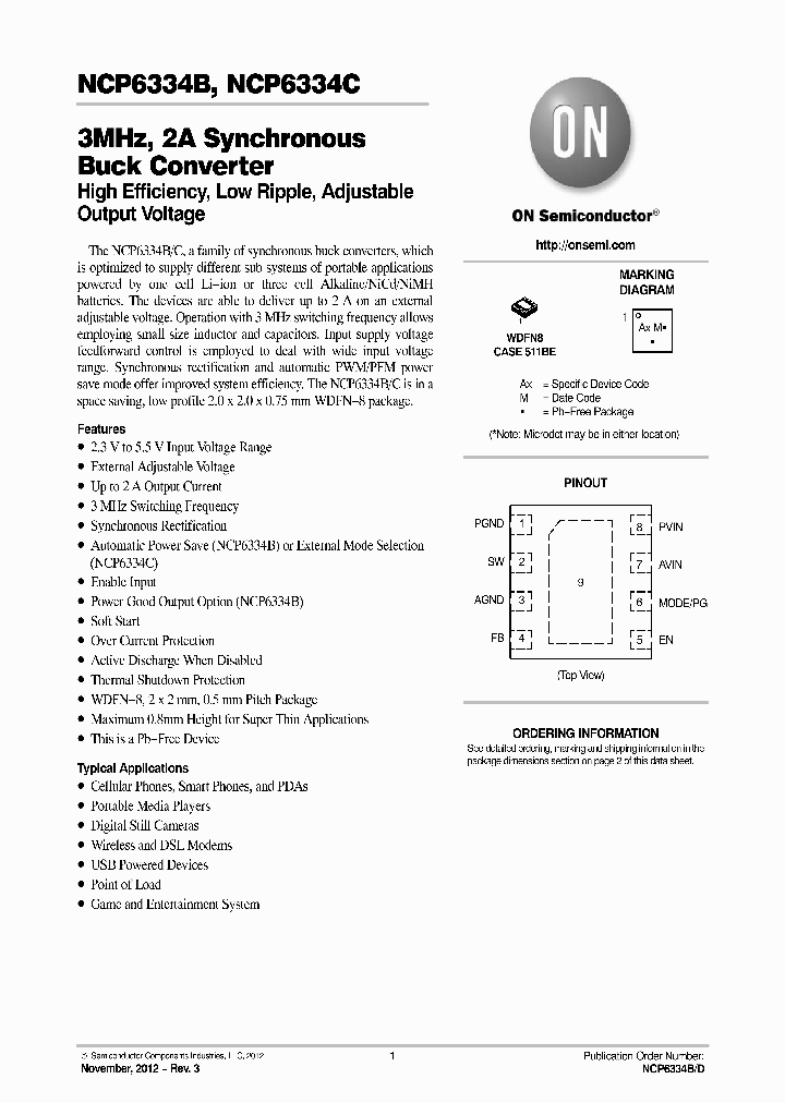 NCP6334B-V3_5404751.PDF Datasheet