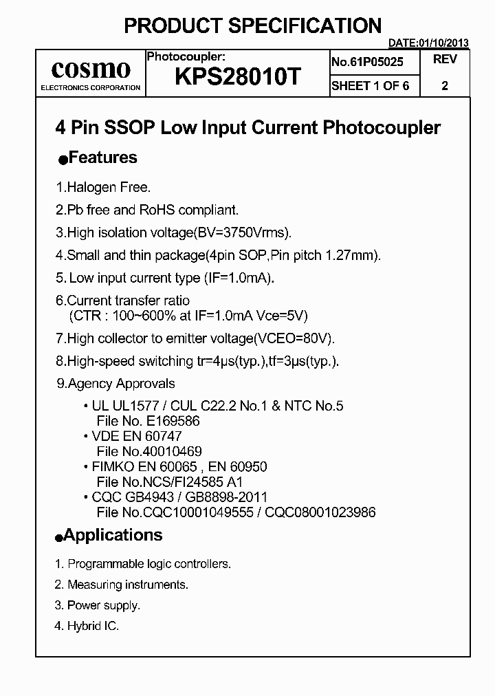 KPS28010T_5406402.PDF Datasheet