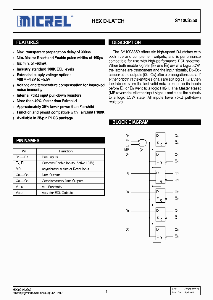 SY100S35007_5413167.PDF Datasheet