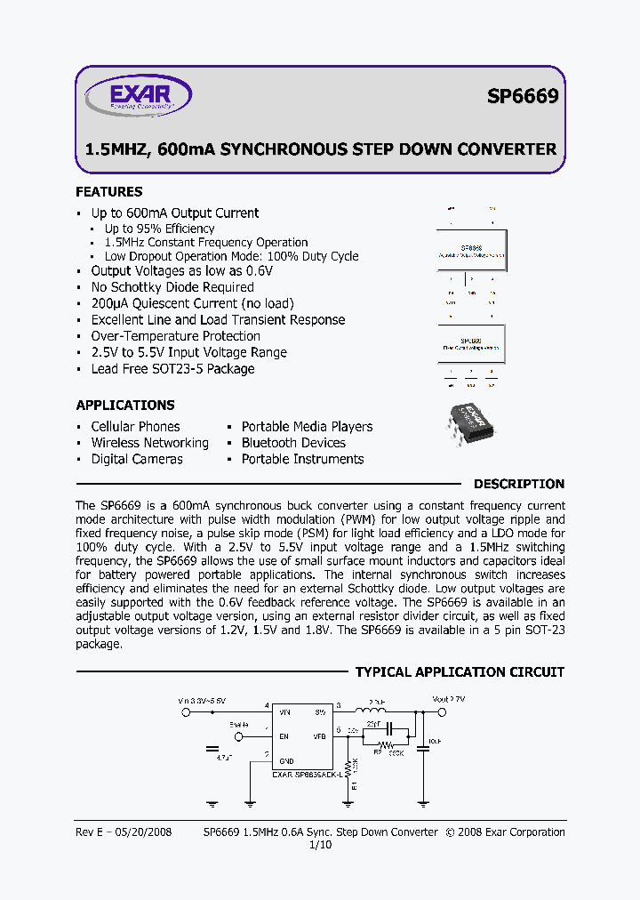 SP6669BEK-LTR_5422961.PDF Datasheet