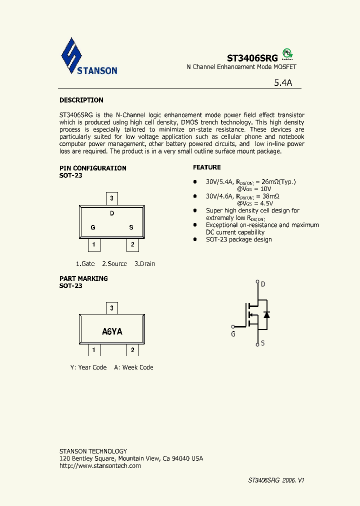 ST3406SRG_5423747.PDF Datasheet