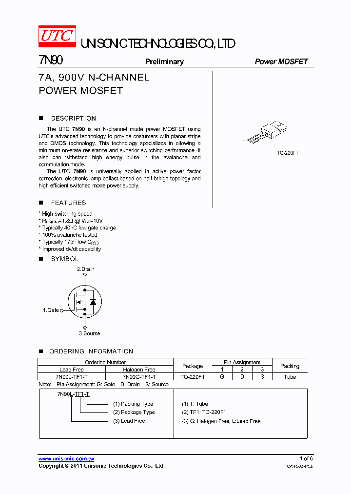 7N90_5428467.PDF Datasheet