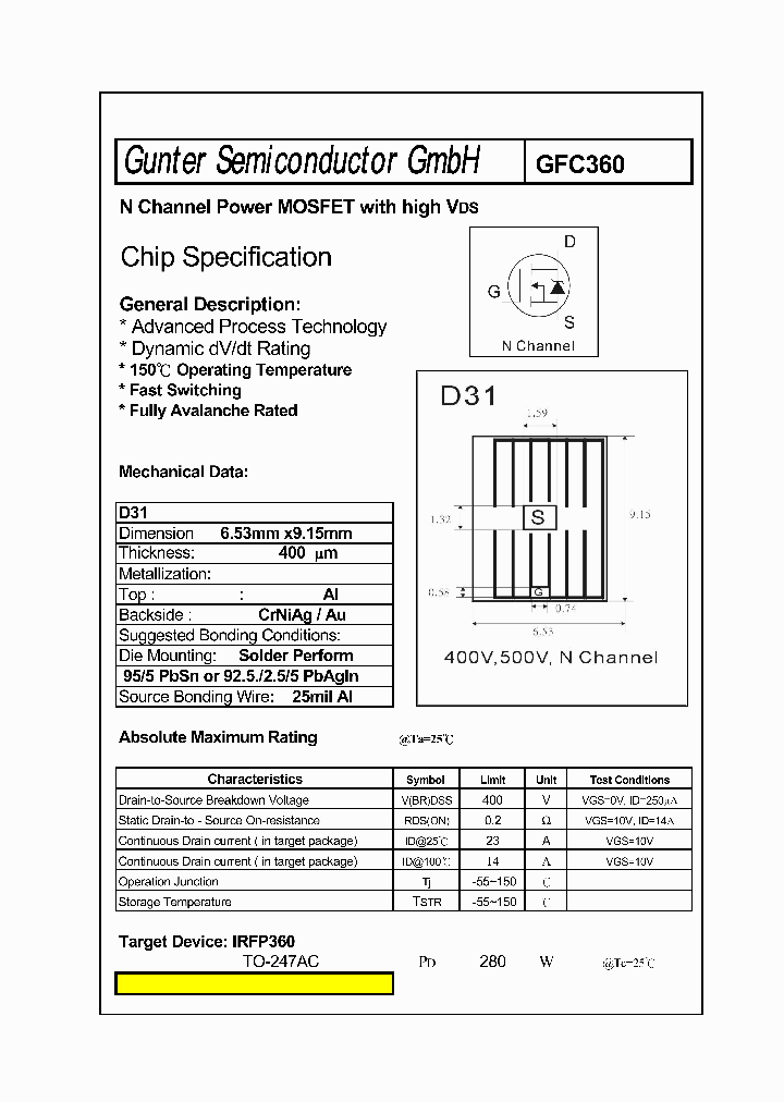 GFC360_5430008.PDF Datasheet