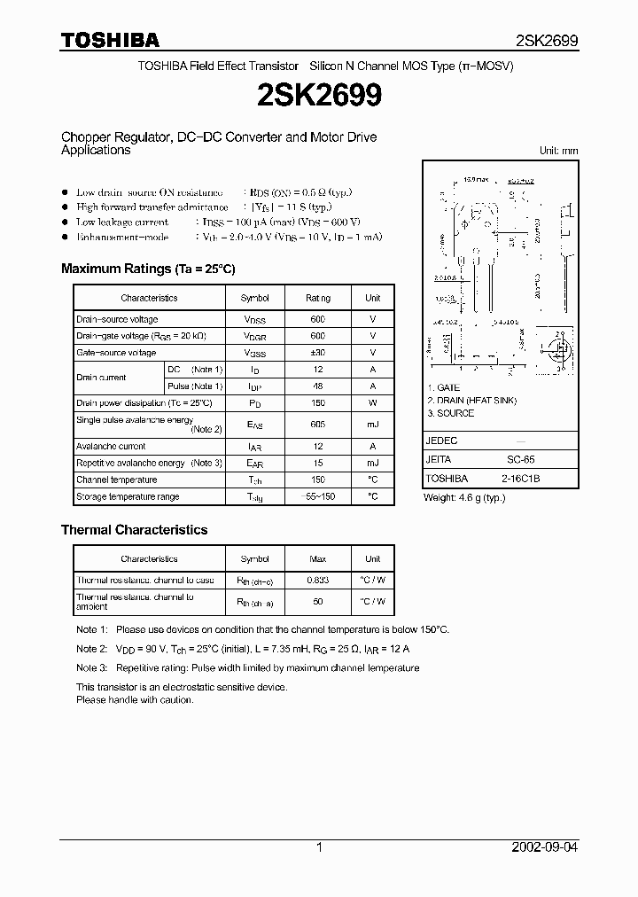 2SK2699_5436750.PDF Datasheet