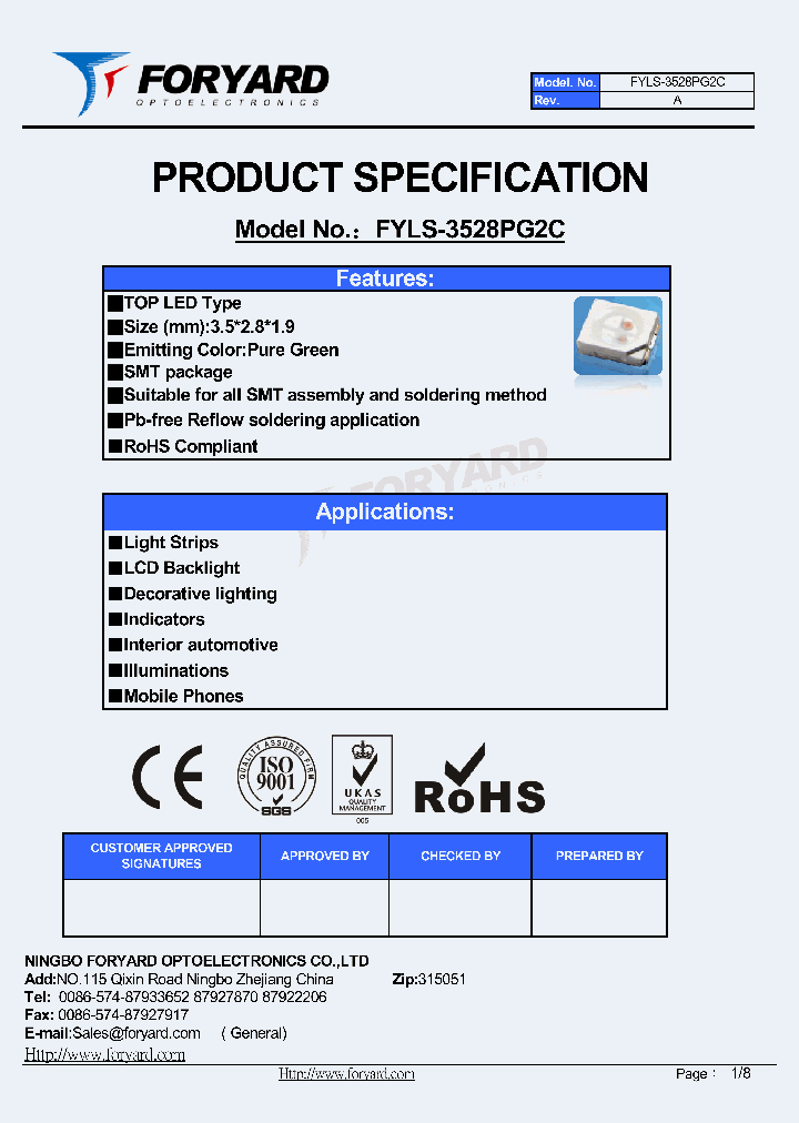 FYLS-3528PG2C_5436777.PDF Datasheet