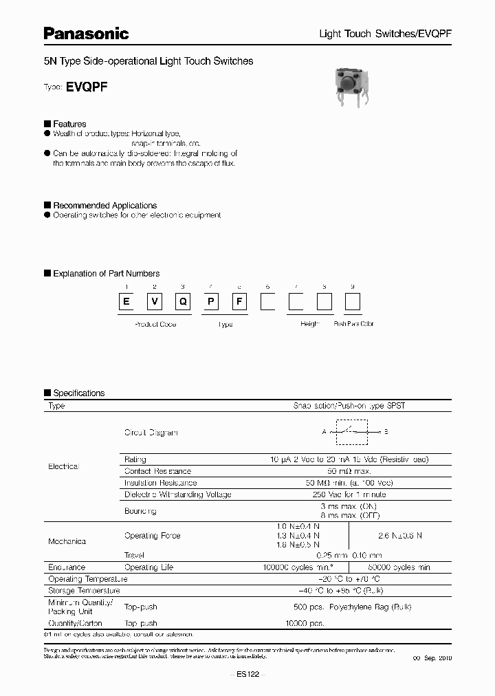 EVQPF103M_5444335.PDF Datasheet