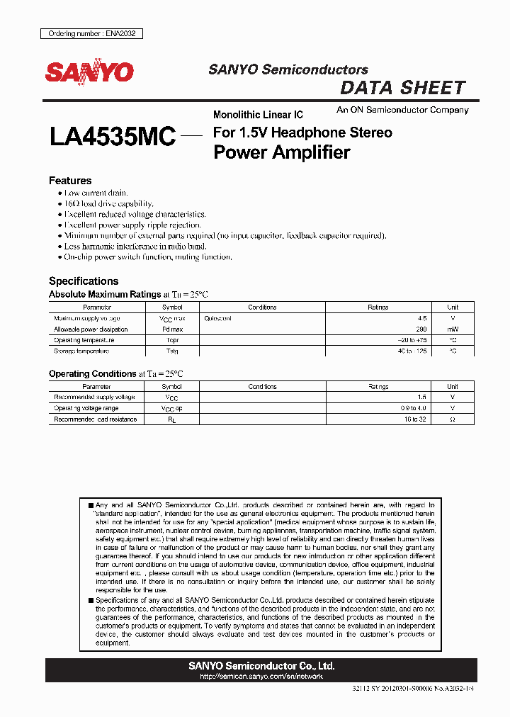 LA4535MC_5449772.PDF Datasheet