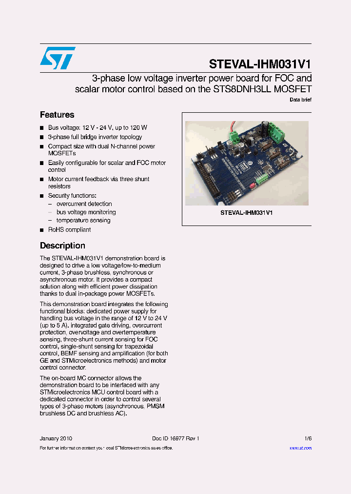 STEVAL-IHM031V1_5450039.PDF Datasheet