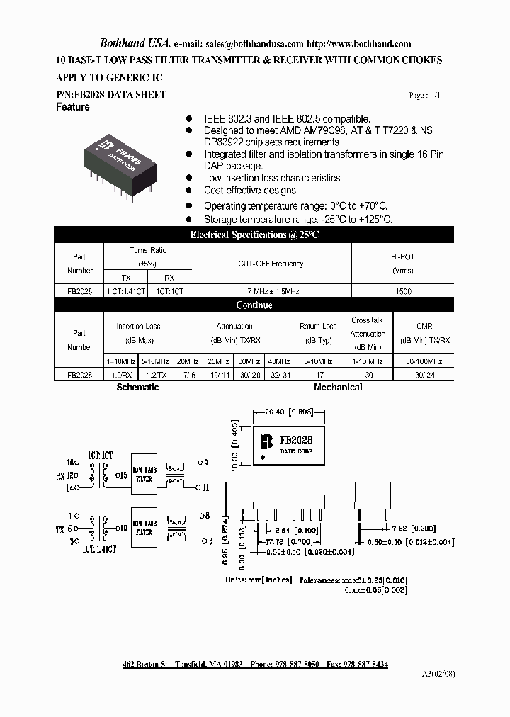 FB2028_5451554.PDF Datasheet