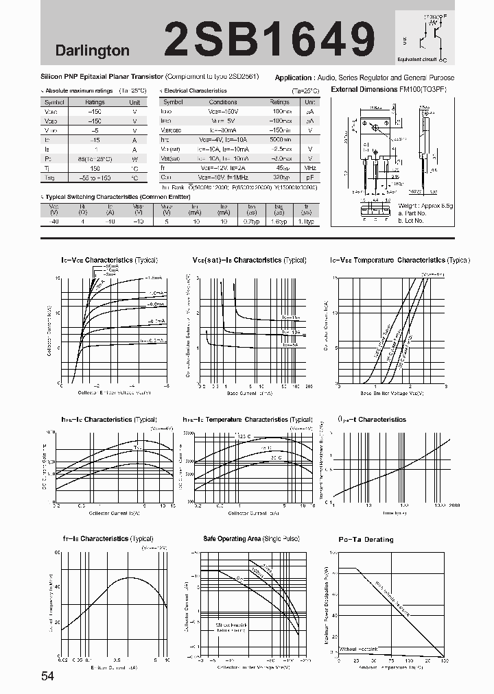 2SB1649_5457068.PDF Datasheet