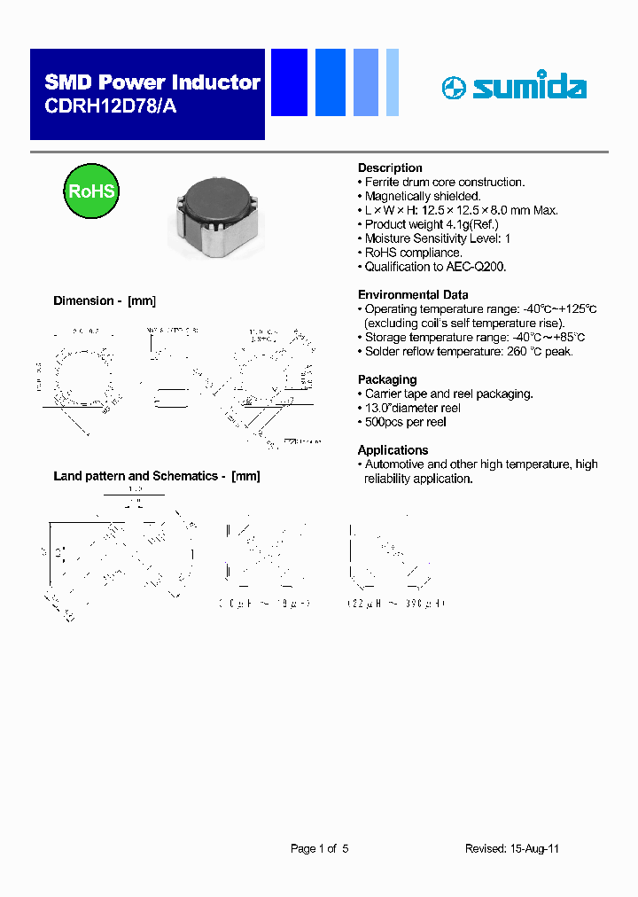 CDRH12D78A12_5470879.PDF Datasheet