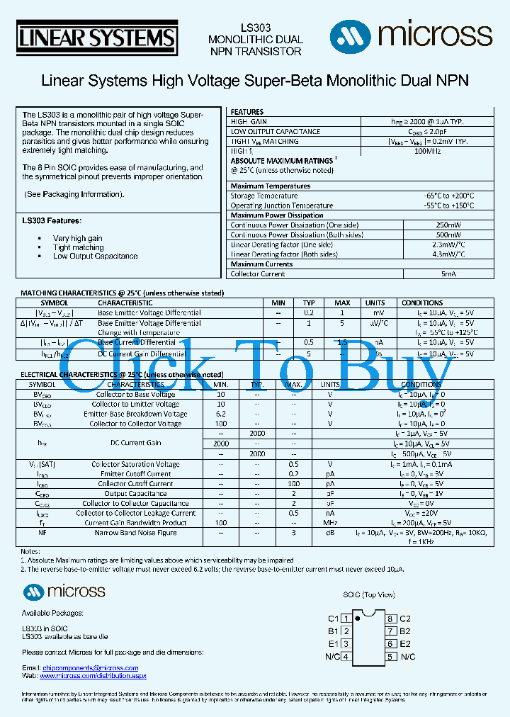 LS303SOIC_5471209.PDF Datasheet