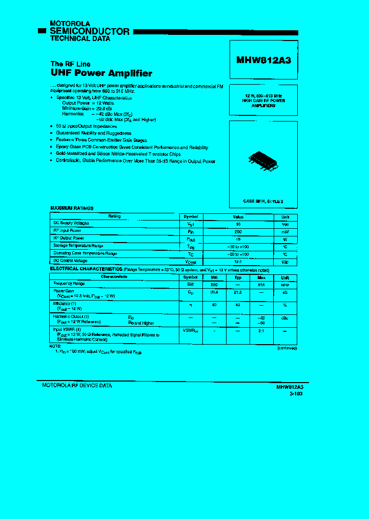 MHW812A3_5476925.PDF Datasheet